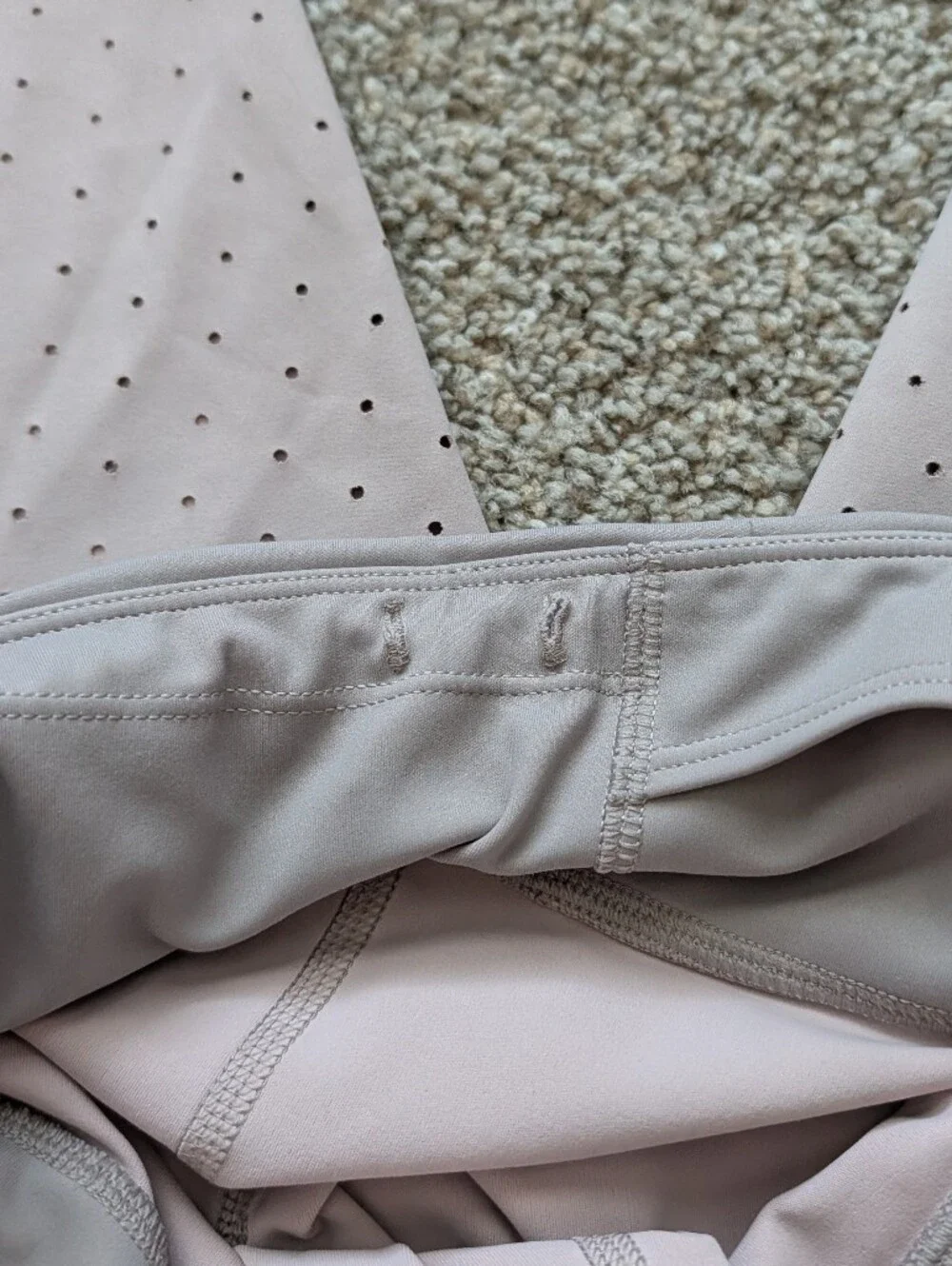 Athleta Womens Ombre Pebble Gray Contender Aero 7/8 Tight Leggings Small Tall